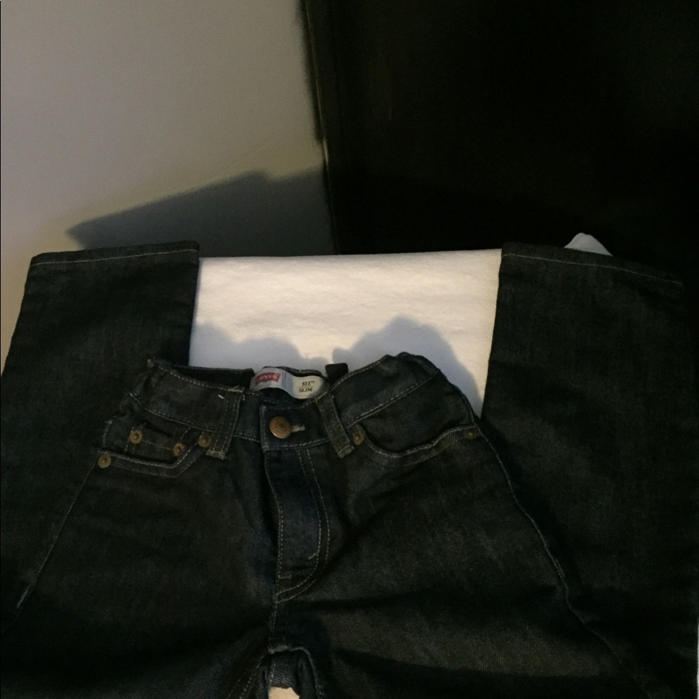 Boys Levi’s denim jeans. 5 r 511 slim fit black